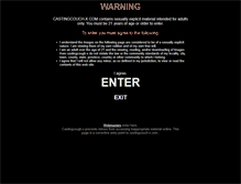 Tablet Screenshot of castingcough-x.com